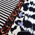 Stretch Rayon Vortex Knit Single Jersey Printed Fabric